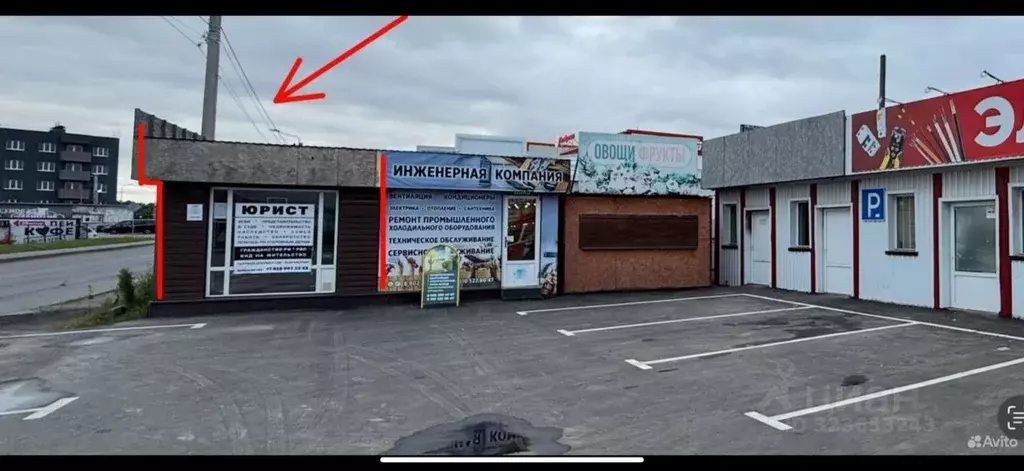 Торговая площадь в Калужская область, Совхоз Боровский с/пос, д. ... - Фото 1