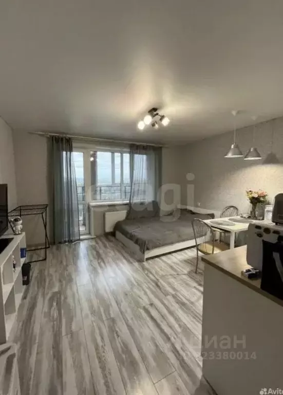 Студия Башкортостан, Уфа Дема жилрайон, Экогород Яркий мкр, ул. ... - Фото 1