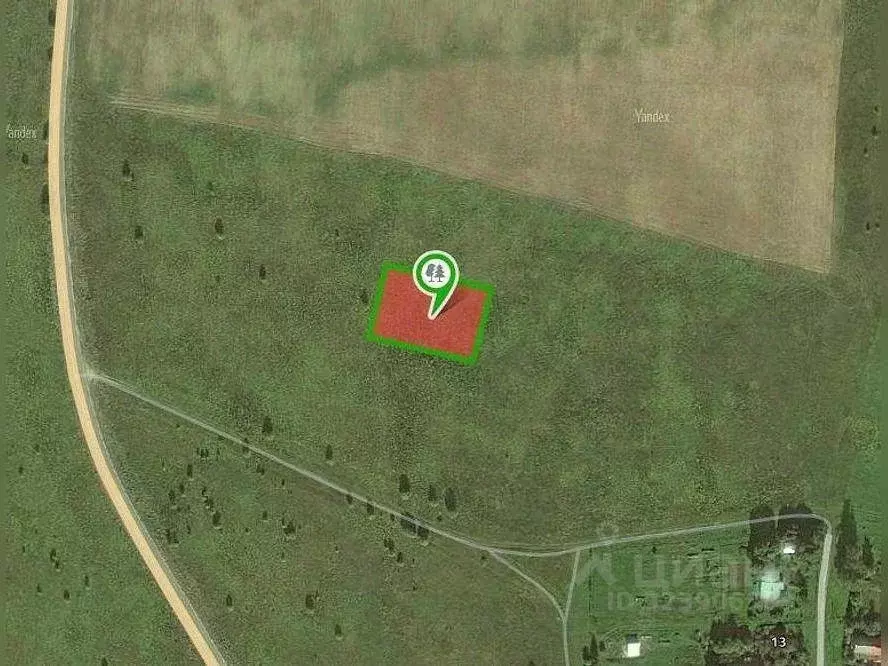 Участок в Ленинградская область, Волосовский район, Большеврудское ... - Фото 1