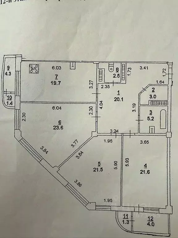 3-к кв. Ростовская область, Ростов-на-Дону просп. Сельмаш, 98/11 ... - Фото 1