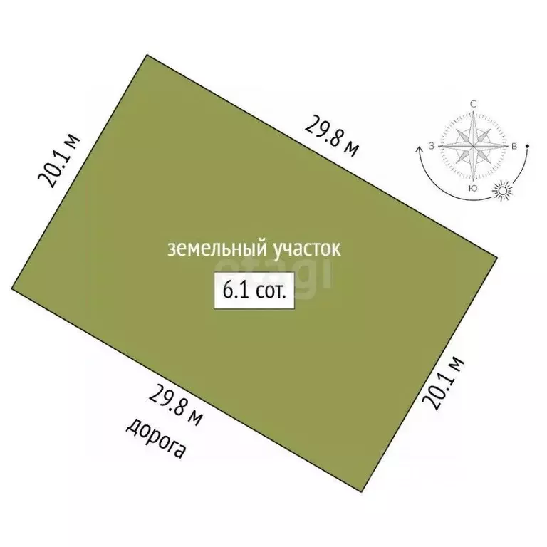 Участок в Ямало-Ненецкий АО, Новый Уренгой Ермак ДПК, проезд Восточный ... - Фото 2