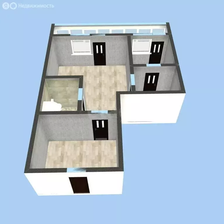 2-комнатная квартира: Арсеньев, проспект Горького, 21 (41.8 м) - Фото 1