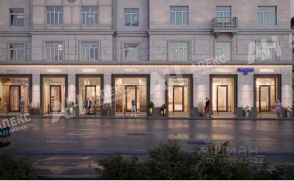 Помещение свободного назначения в Москва 1-я Тверская-Ямская ул., 11 ... - Фото 1