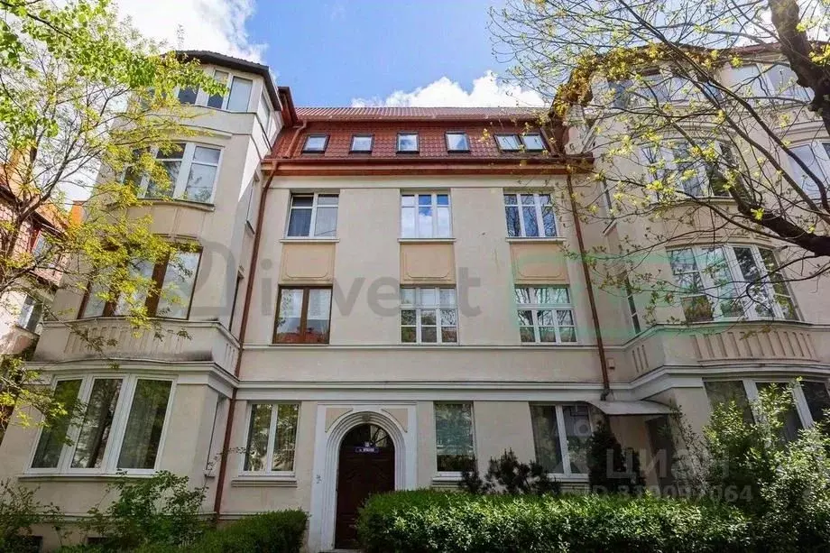 3-к кв. Калининградская область, Калининград Красная ул., 10 (92.3 м) - Фото 0