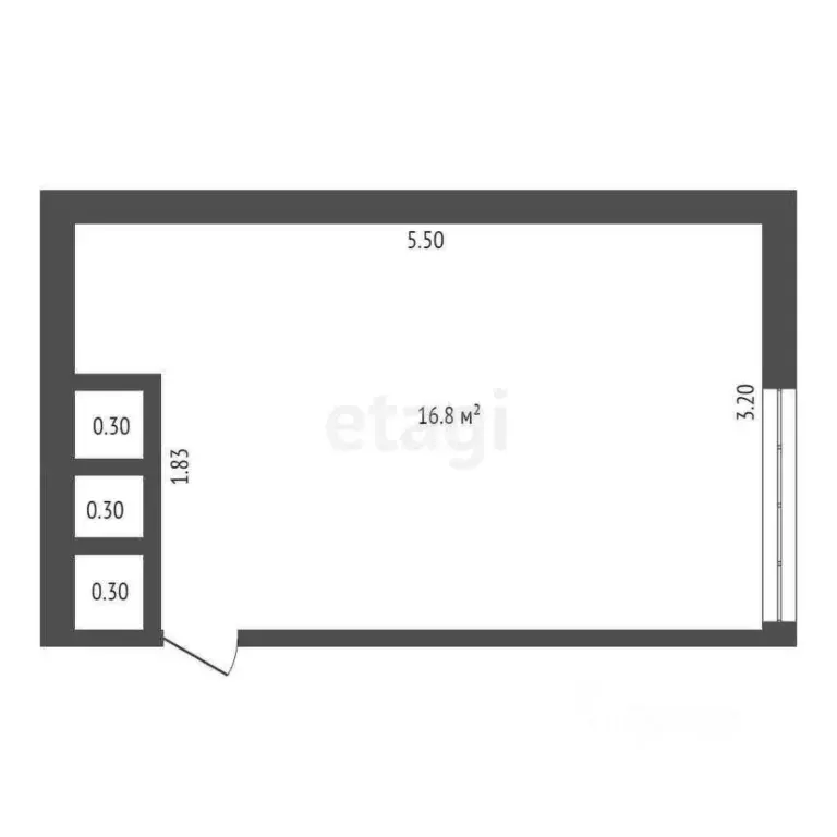 Комната Санкт-Петербург ул. Беринга, 32К2 (17.8 м) - Фото 1