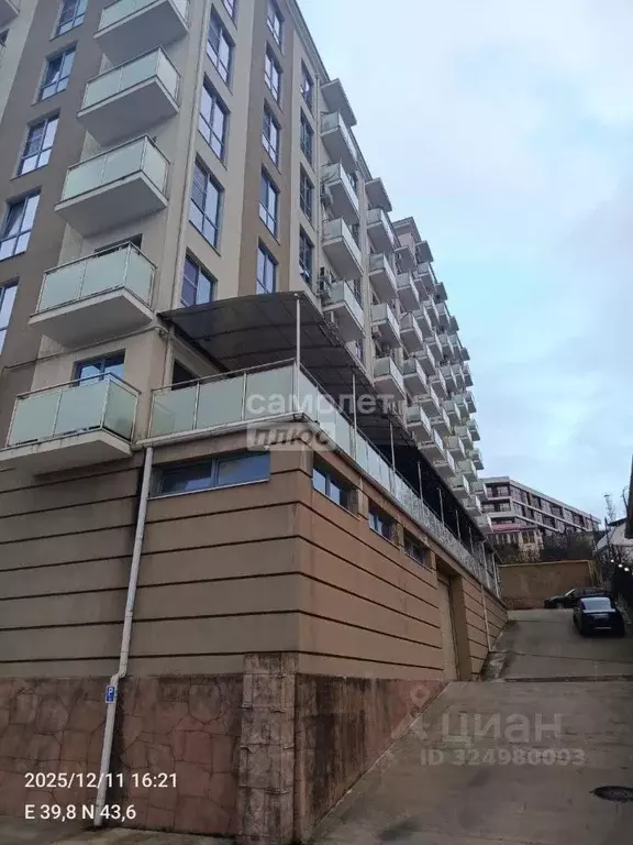 Студия Краснодарский край, Сочи Бытха мкр, ул. Бытха, 48/4 (20.1 м) - Фото 1