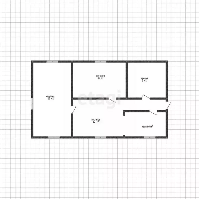 Дом в Адыгея, Майкопский район, Даховская ст-ца Подгорная ул. (60 м) - Фото 2