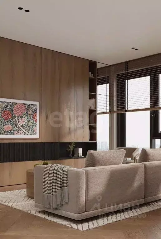 4-к кв. Москва наб. Марка Шагала, 11к2 (99.0 м) - Фото 2