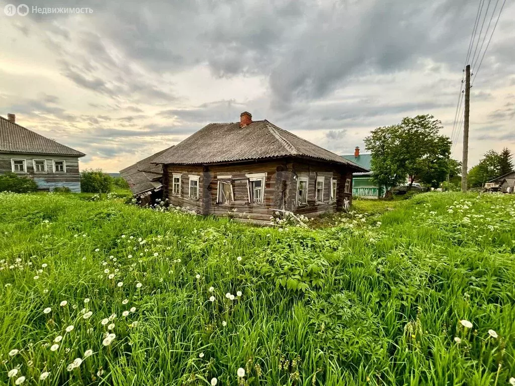 Дом в Вологодская область, Сокольский муниципальный округ, село ... - Фото 1