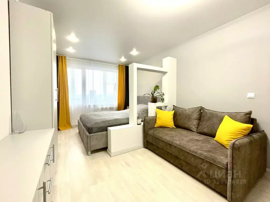 1-к кв. Мурманская область, Мурманск ул. Героев Рыбачьего, 52 (33.6 м) - Фото 1