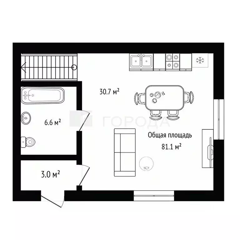 Таунхаус в Новосибирская область, Новосибирский район, с. Верх-Тула ... - Фото 2