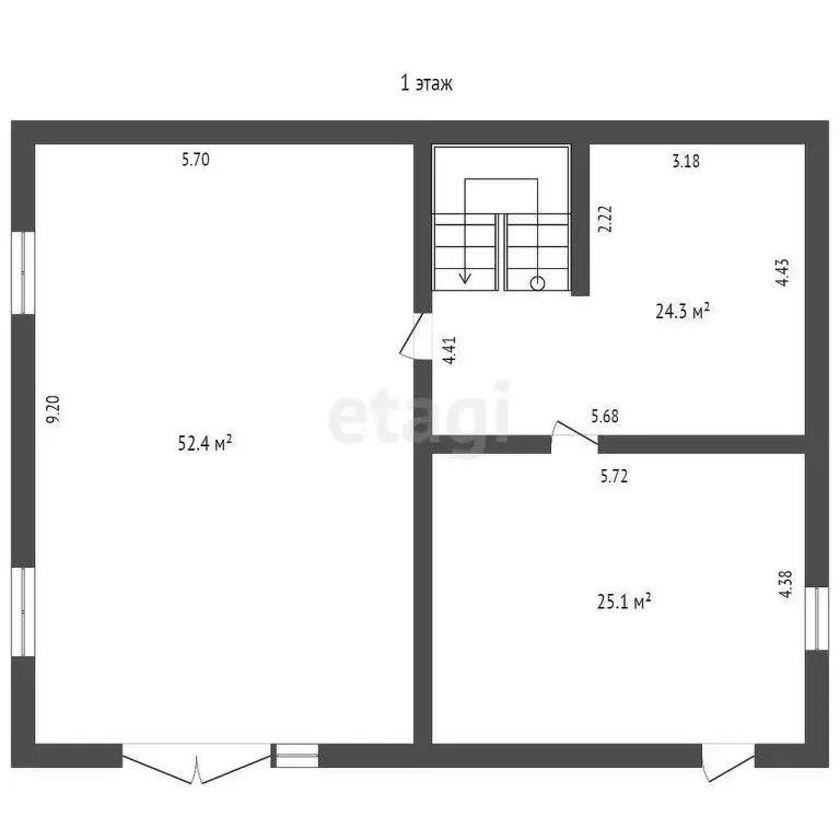 Дом в Кыштым, Крестьянская улица (210.9 м) - Фото 1