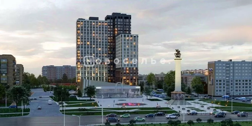 2-к кв. Рязанская область, Рязань Московское ш., 49к1 (70.1 м) - Фото 1