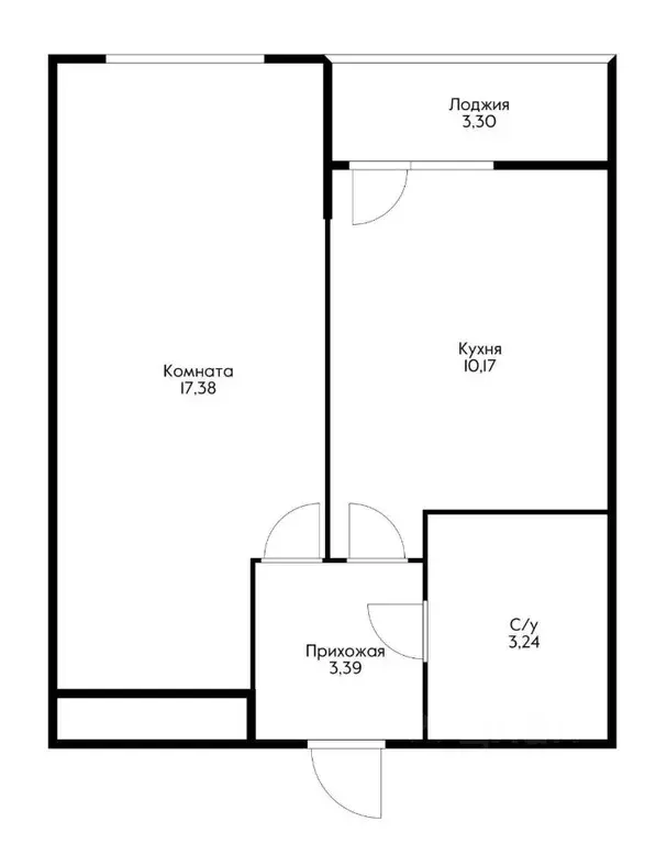 1-к кв. Краснодарский край, Краснодар Славянский мкр, ул. Заполярная, ... - Фото 2
