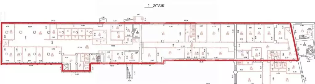 Офис в Москва ул. Шаболовка, 31А (1263 м) - Фото 2