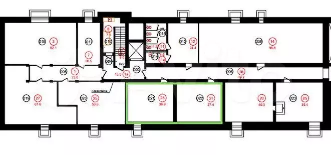 Помещение в 10 минутах от центра Казани с НДС,76.3 - Фото 0