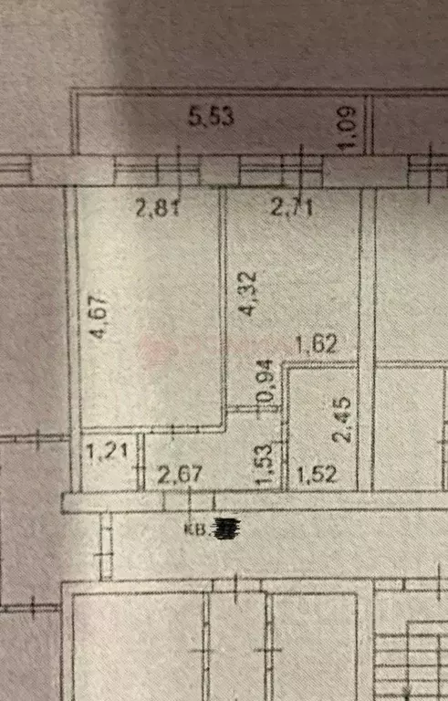 1-к кв. Ростовская область, Аксай ул. Речников, 15к4 (32.0 м) - Фото 2