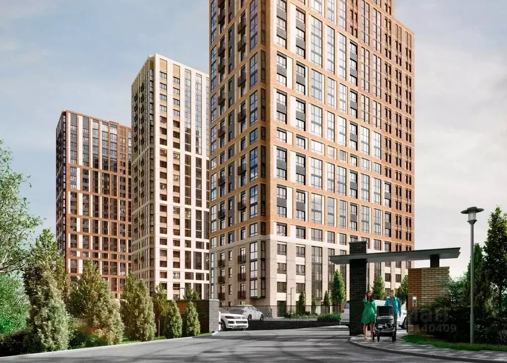 1-к кв. Новосибирская область, Новосибирск ул. Брестская Горка (41.2 ... - Фото 2