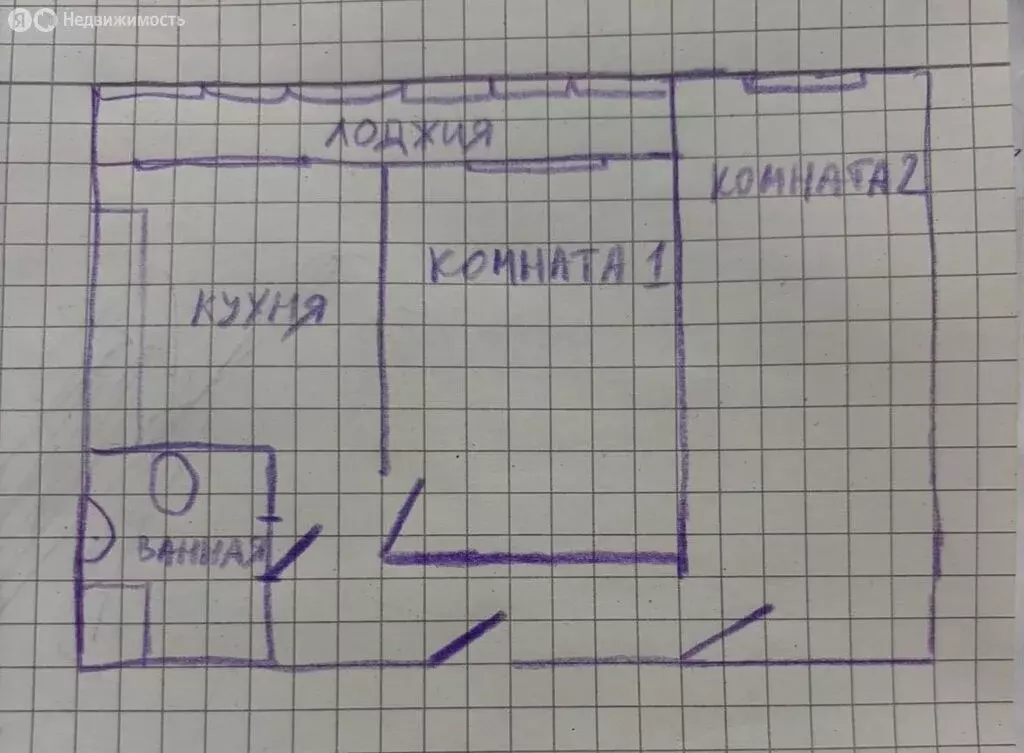 2-комнатная квартира: Москва, улица Короленко, 10 (50 м) - Фото 1