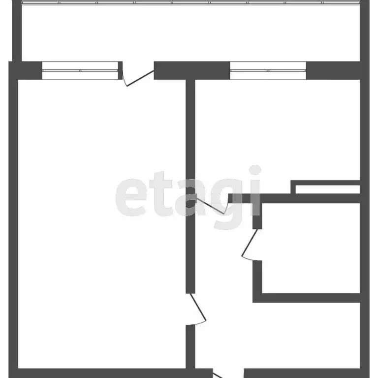 1-к кв. Томская область, Северск проезд Новый, 4 (39.2 м) - Фото 1