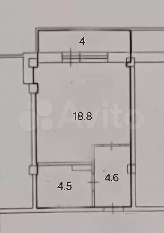 Квартира-студия, 29,7 м, 4/14 эт. - Фото 0