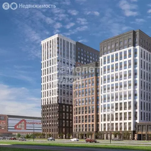 Квартира-студия: Екатеринбург, улица Вильгельма де Геннина, 23 (28.7 ... - Фото 0