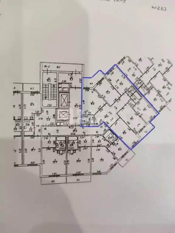 5-к. квартира, 120,1 м, 7/14 эт. - Фото 0