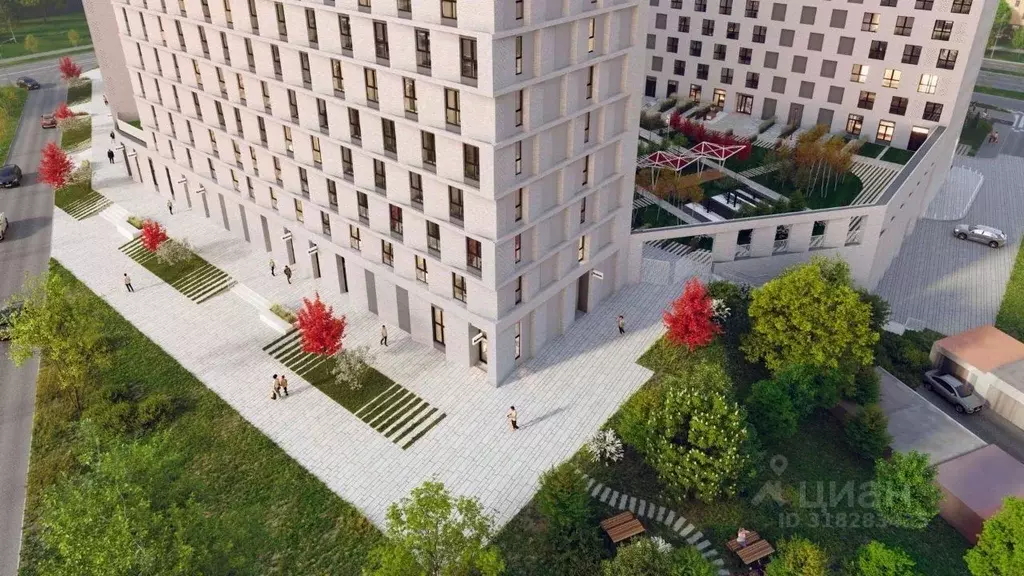Студия Татарстан, Казань Седьмое Небо жилрайон, Унай жилой комплекс ... - Фото 1