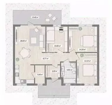 Дом в Нижегородская область, Богородский муниципальный округ, д. ... - Фото 2