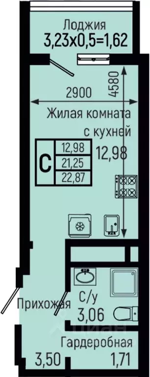Студия Краснодарский край, Туапсинский муниципальный округ, с. Небуг ... - Фото 0