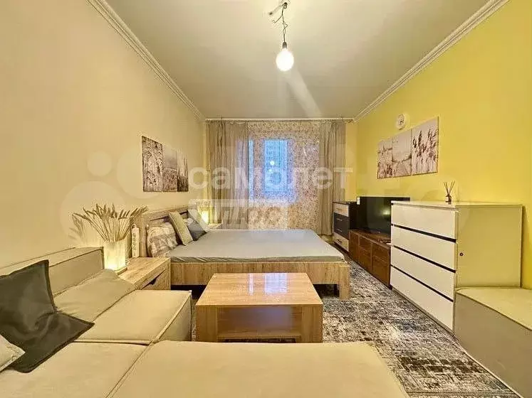 1-к. квартира, 44,4 м, 2/17 эт. - Фото 0