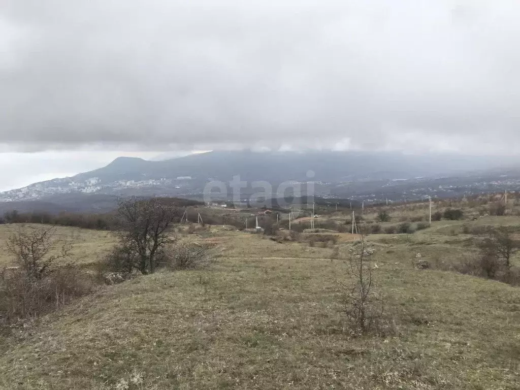 Участок в Крым, Алушта городской округ, с. Лучистое пер. Облачный (7.5 ... - Фото 0