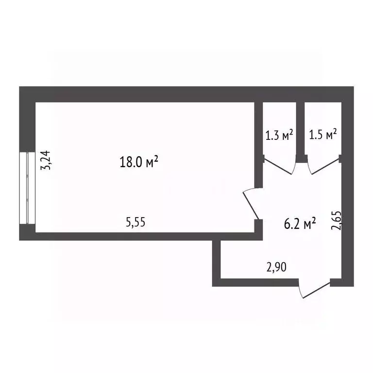 Комната Башкортостан, Стерлитамак ул. Гоголя, 145А (27.0 м) - Фото 2