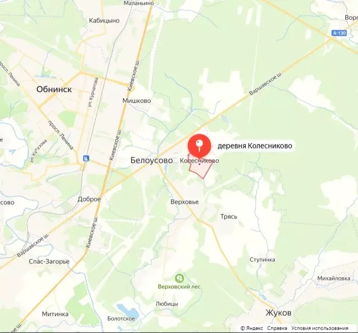 Участок в Калужская область, Жуковский муниципальный округ, д. ... - Фото 1