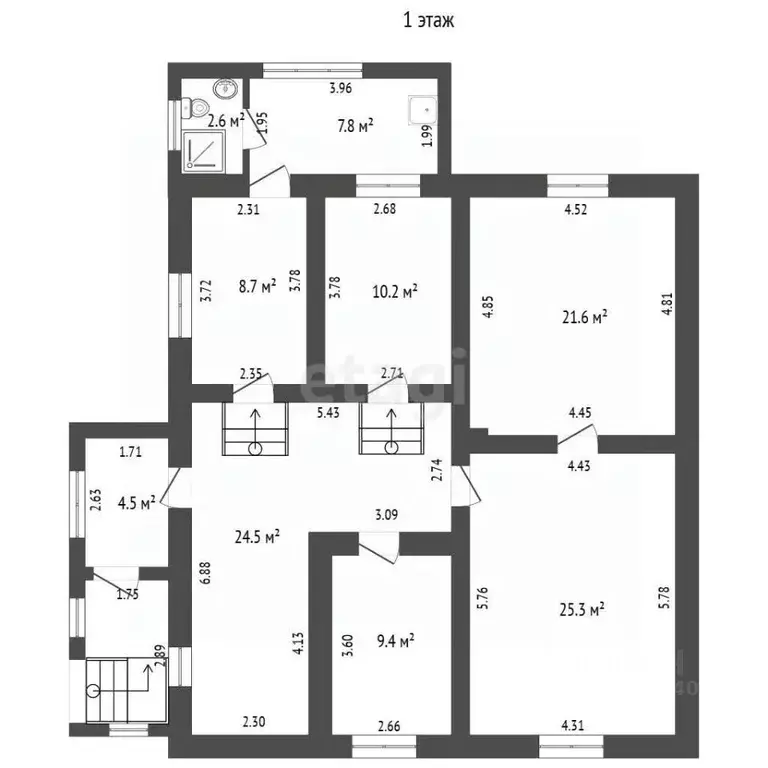 Дом в Крым, Судак муниципальный округ, с. Переваловка ул. Мамеди (171 ... - Фото 2