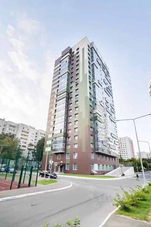 1-к кв. Татарстан, Казань ул. Вишневского, 59Ак1 (28.0 м) - Фото 0