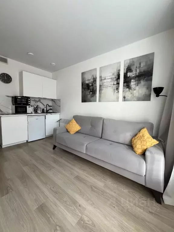 Студия Москва ул. Малое Понизовье, 2 (23.0 м) - Фото 2