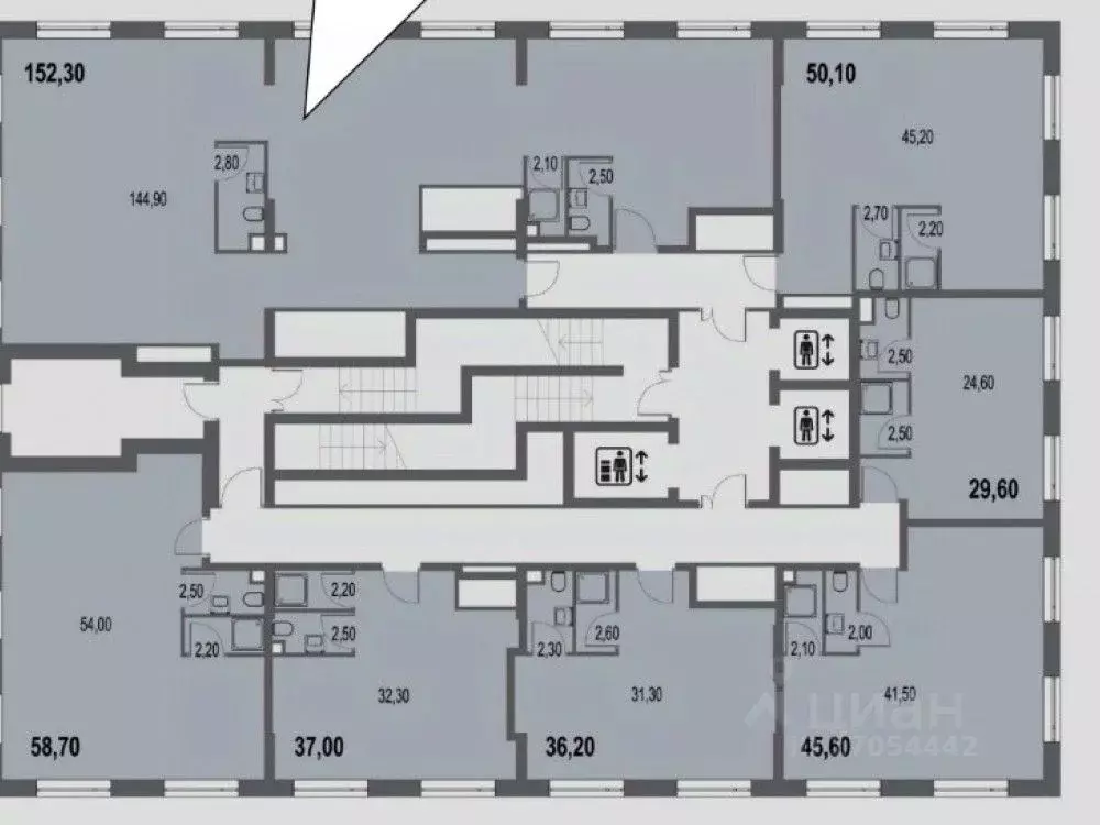 Офис в Москва Павелецкая наб., 8 (50 м) - Фото 2