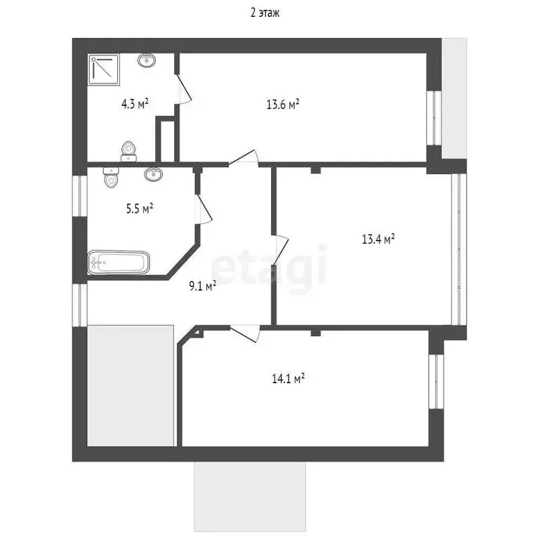 Дом в Пушкино, микрорайон Заветы Ильича (122.1 м) - Фото 1