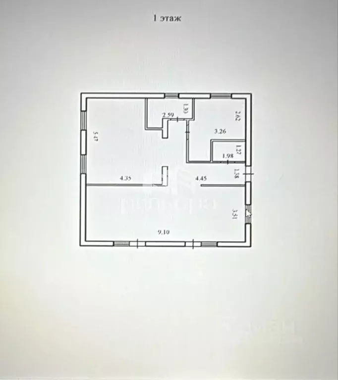 Дом в Новосибирская область, Коченево рп пер. Коченевский, 1 (83 м) - Фото 1