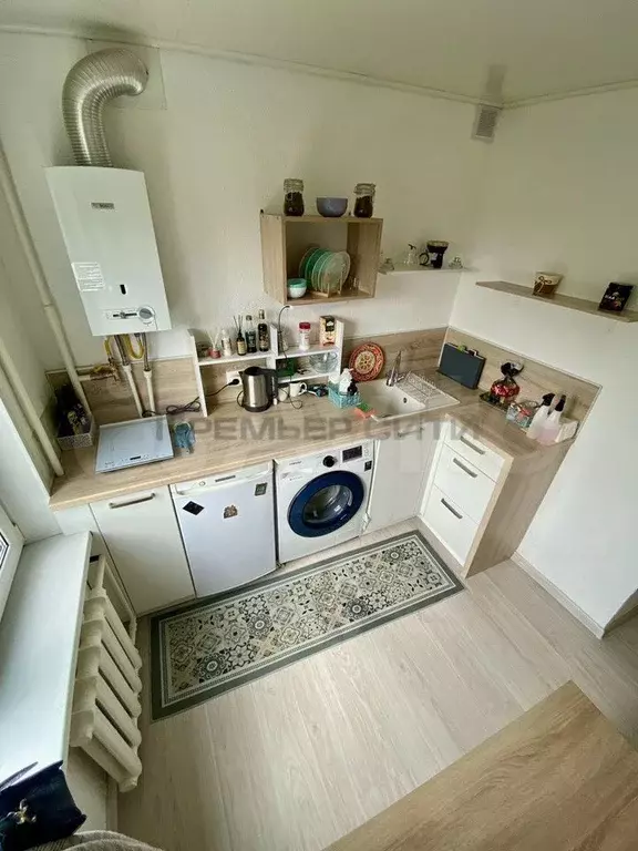 1-к. квартира, 30,7 м, 3/5 эт. - Фото 0