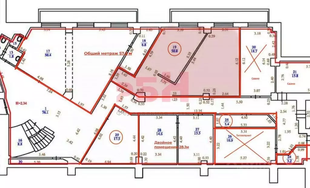 Офис в Свердловская область, Екатеринбург ул. Большакова, 97 (51 м) - Фото 2