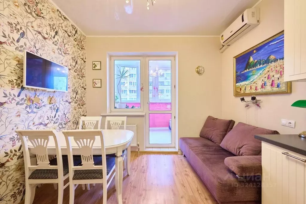 1-к кв. Краснодарский край, Краснодар Юбилейный мкр, ул. 70-летия ... - Фото 2