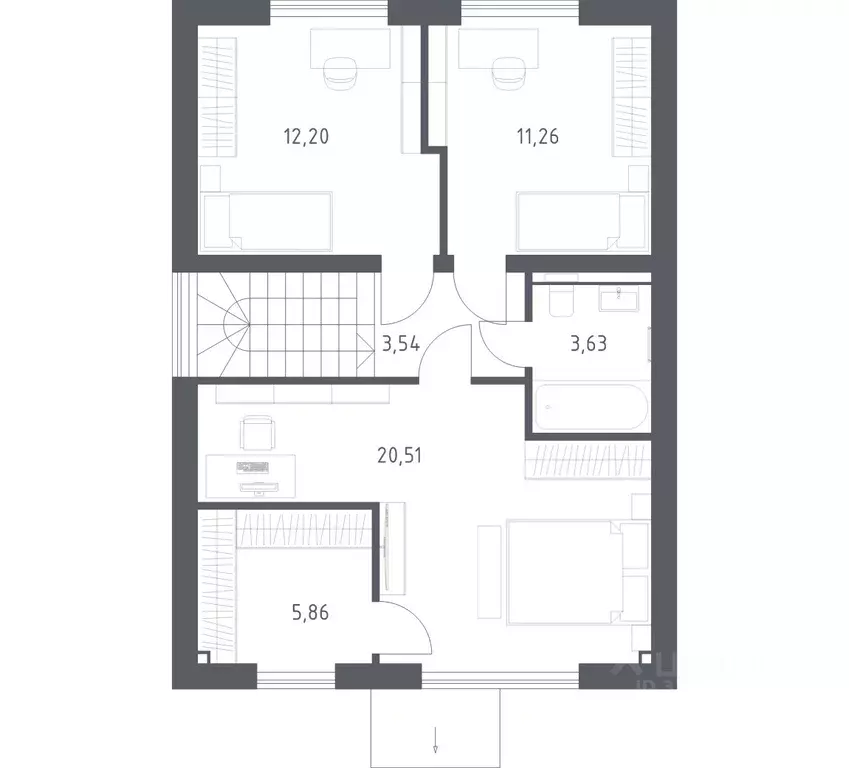 Дом в Московская область, Дмитровский муниципальный округ, Дмитров Дом ... - Фото 2