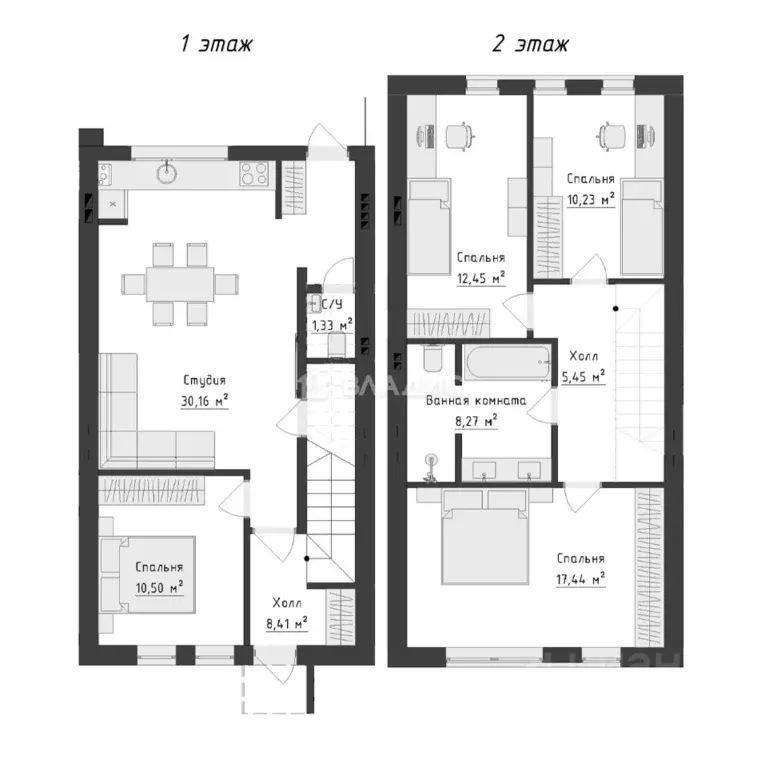 Таунхаус в Белгородская область, Белгородский район, Никольское с/пос, ... - Фото 2