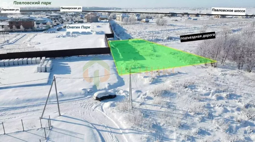 Участок в деревня Глинка, Взлётная улица (15 м) - Фото 1