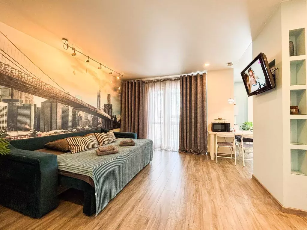 1-к кв. Хабаровский край, Хабаровск ул. Морозова Павла Леонтьевича, 91 ... - Фото 0