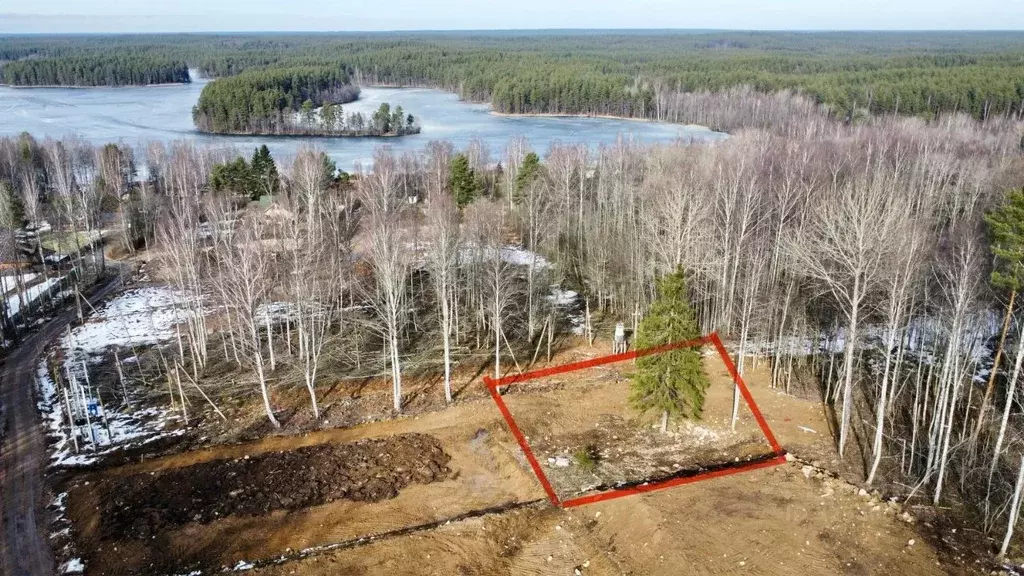 Участок в Ленинградская область, Приозерский район, Мичуринское с/пос  ... - Фото 2