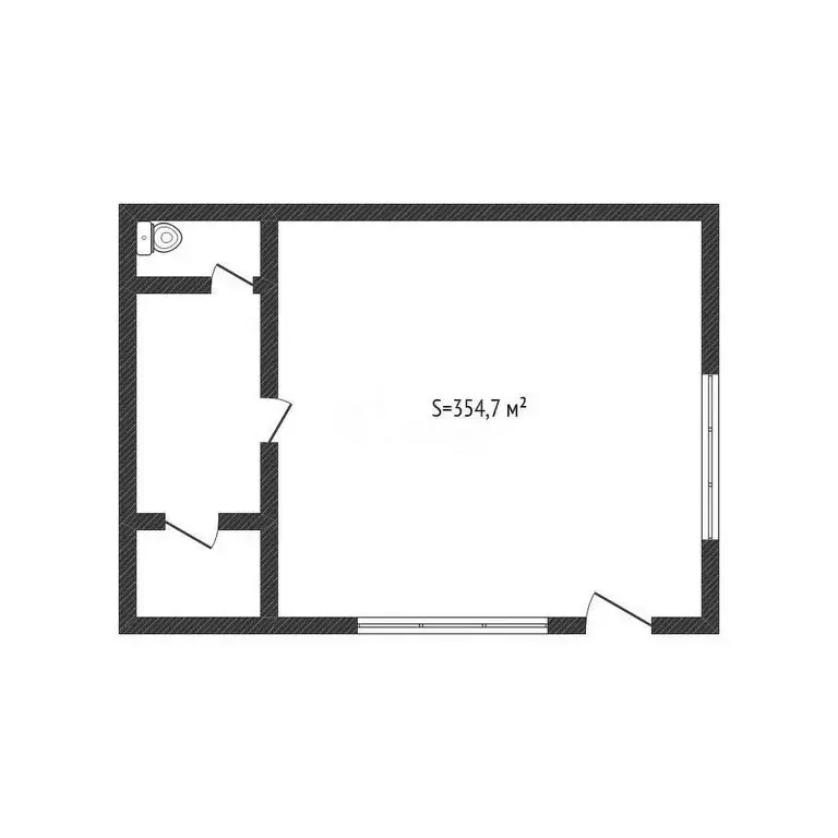 Торговая площадь (354.7 м) - Фото 1