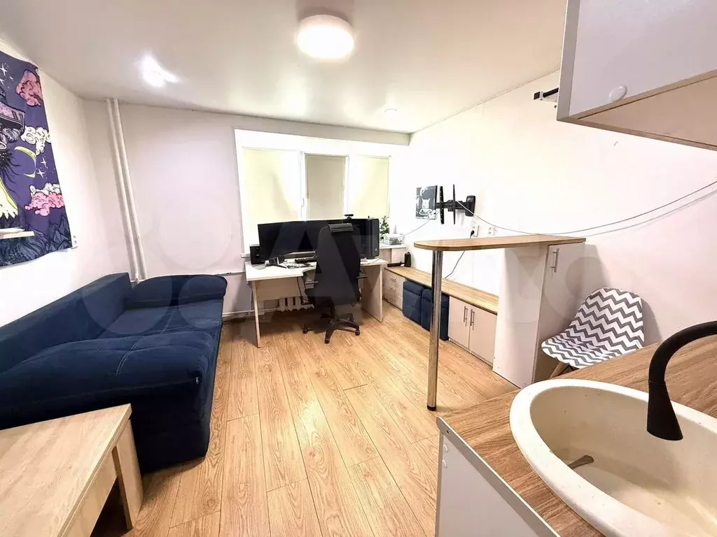 1-к. квартира, 19 м, 3/5 эт. - Фото 1